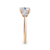Joanna 18k Rose Gold Cushion Trilogy