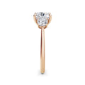 Joanna 18k Rose Gold Cushion Trilogy