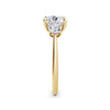 Joanna 18k Yellow Gold Cushion Trilogy