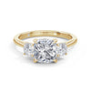 Joanna 18k Yellow Gold Cushion Trilogy