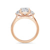 Joanna 18k Rose Gold Elongated Cushion Trilogy