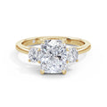 Joanna 18k Yellow Gold Elongated Cushion Trilogy