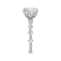 Joanna 18k White Gold Princess Diamond Band