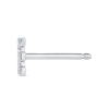 E Letter Lab-Grown Diamond Single Stud Earring White Gold