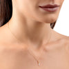 I Letter Lab-Grown Diamond Pendant Yellow Gold