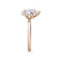 Lois 18k Rose Gold Pear Solitaire