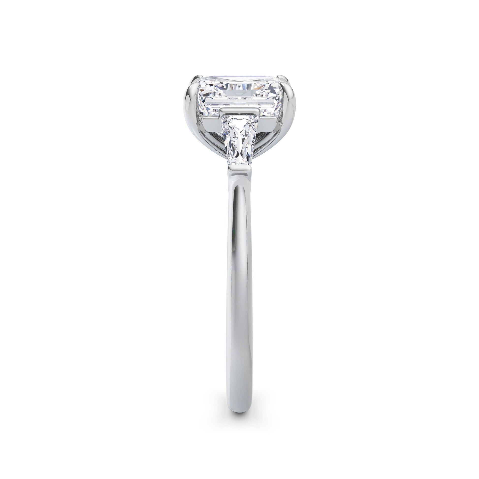 Lynne Platinum Asscher Trilogy