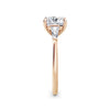 Lynne 18k Rose Gold Cushion Trilogy