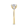 Lynne 18k Yellow Gold Cushion Trilogy