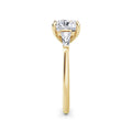 Lynne 18k Yellow Gold Cushion Trilogy