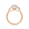 Lynne 18k Rose Gold Elongated Cushion Trilogy