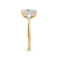 Lynne 18k Yellow Gold Elongated Cushion Trilogy