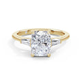Lynne 18k Yellow Gold Elongated Cushion Trilogy