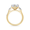 Lynne 18k Yellow Gold Heart Trilogy