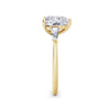 Lynne 18k Yellow Gold Heart Trilogy