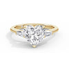 Lynne 18k Yellow Gold Heart Trilogy