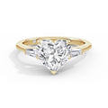 Lynne 18k Yellow Gold Heart Trilogy