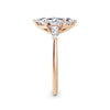 Lynne 18k Rose Gold Marquise Trilogy