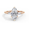 Lynne 18k Rose Gold Marquise Trilogy