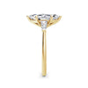 Lynne 18k Yellow Gold Marquise Trilogy