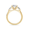 Lynne 18k Yellow Gold Oval Trilogy