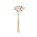Lynne 18k Rose Gold Pear Trilogy