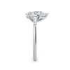 Lynne 18k White Gold Pear Trilogy