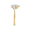Lynne 18k Yellow Gold Pear Trilogy