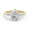 Lynne 18k Yellow Gold Pear Trilogy
