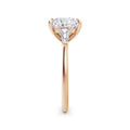 Lynne 18k Rose Gold Princess Trilogy