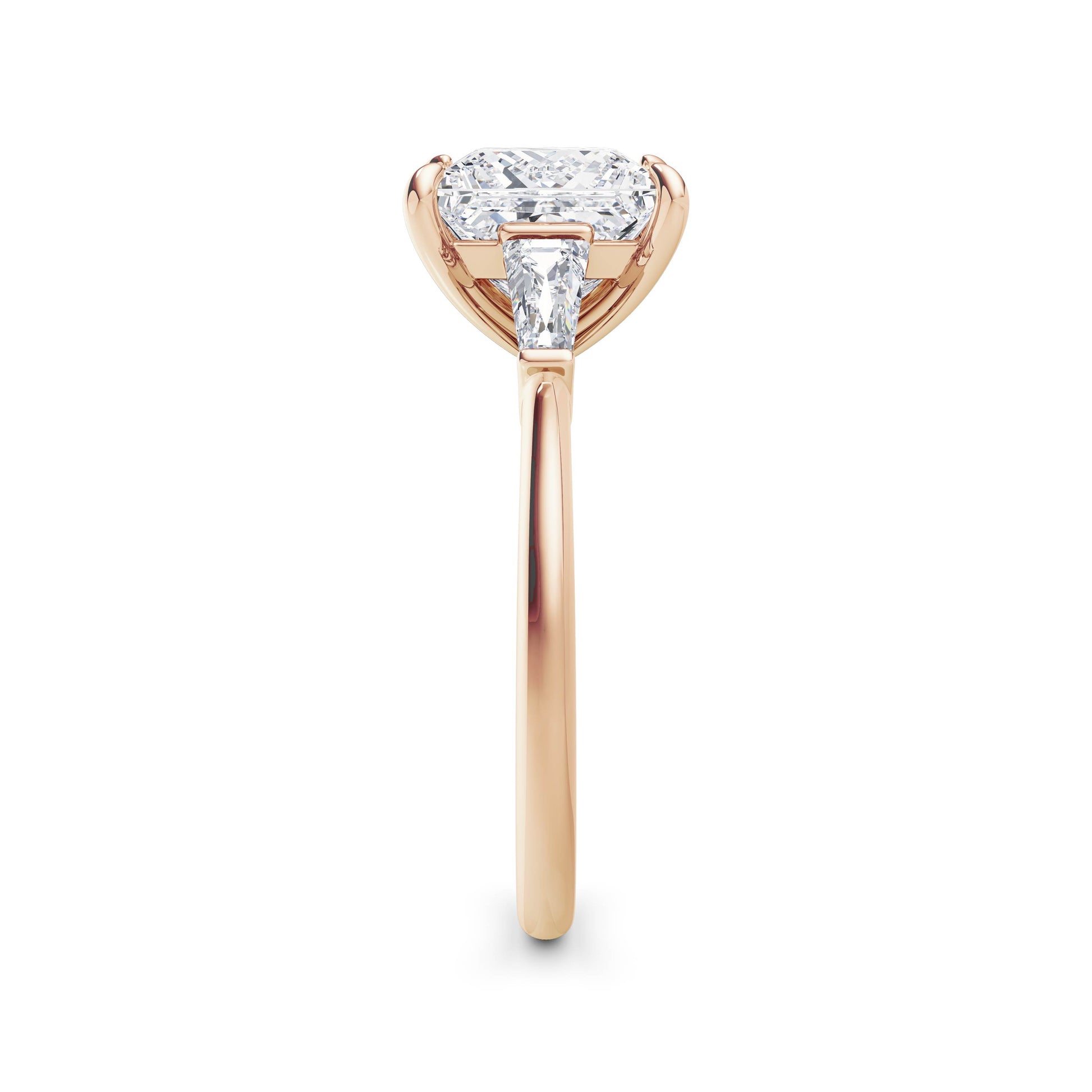 Lynne 18k Rose Gold Princess Trilogy