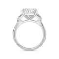 Lynne 18k White Gold Princess Trilogy