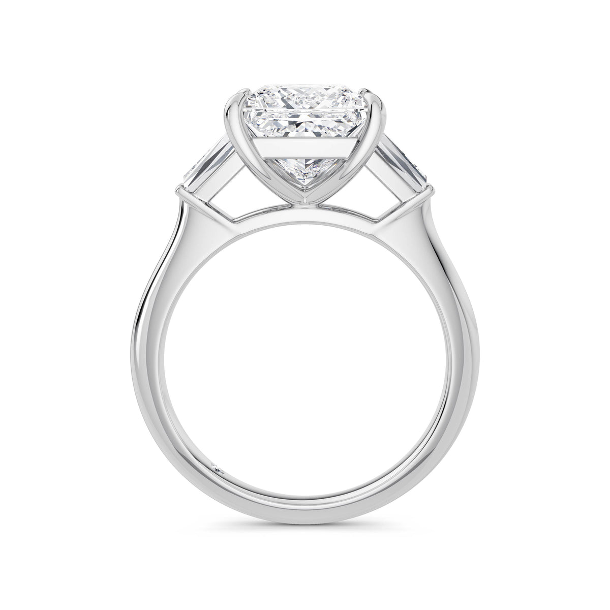 Lynne 18k White Gold Princess Trilogy