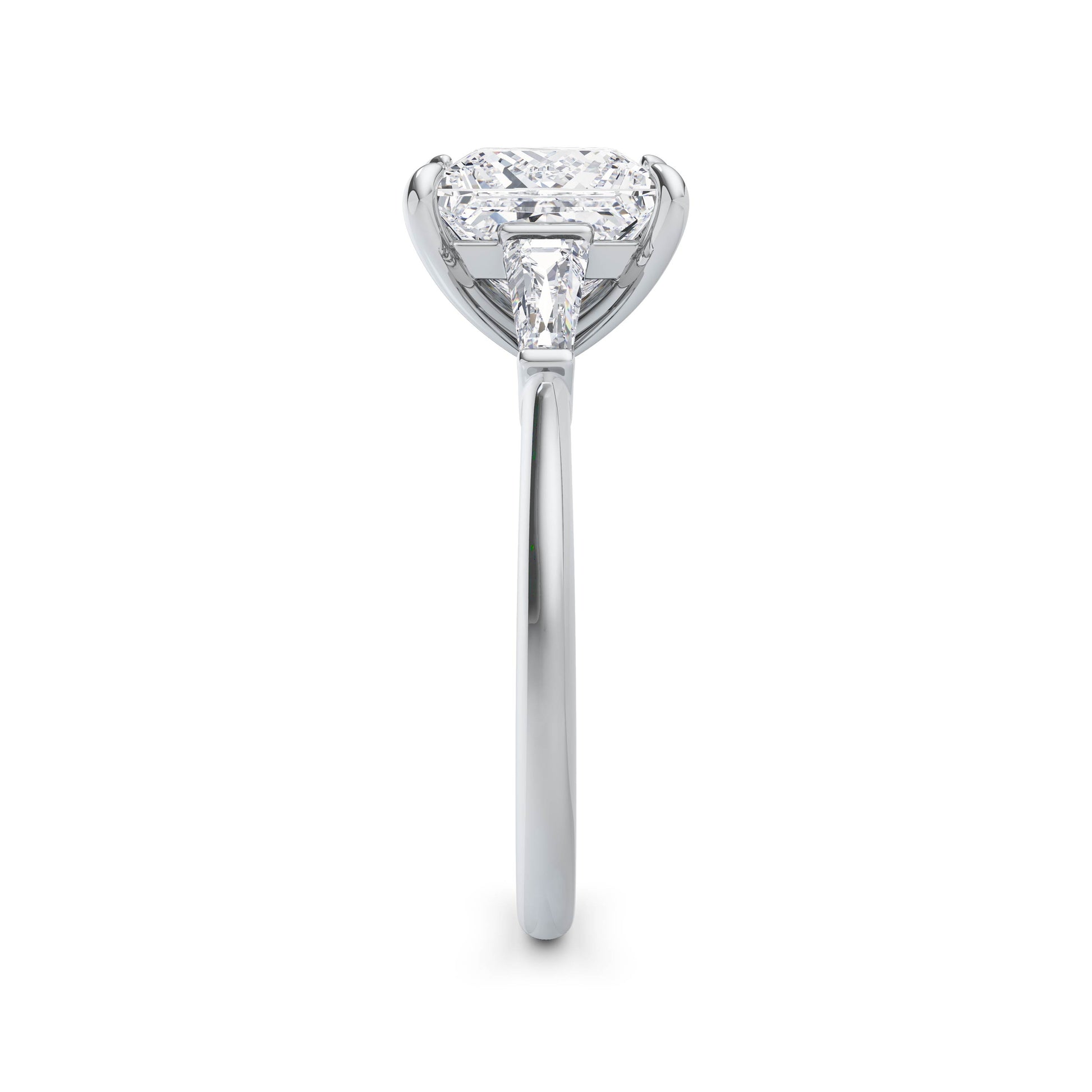 Lynne 18k White Gold Princess Trilogy