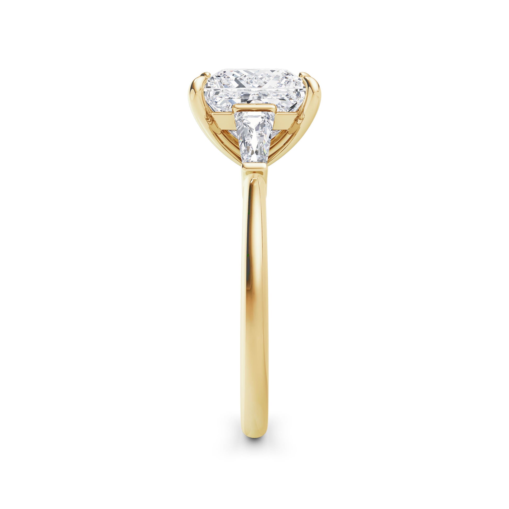 Lynne 18k Yellow Gold Princess Trilogy