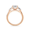 Lynne 18k Rose Gold Radiant Trilogy