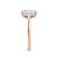 Lynne 18k Rose Gold Radiant Trilogy
