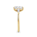Lynne 18k Yellow Gold Radiant Trilogy