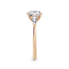 Lynne 18k Rose Gold Round Trilogy