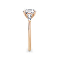Lynne 18k Rose Gold Round Trilogy
