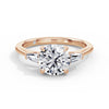Lynne 18k Rose Gold Round Trilogy