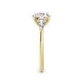 Lynne 18k Yellow Gold Round Trilogy