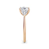Martha 18k Rose Gold Cushion Trilogy