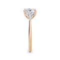 Martha 18k Rose Gold Cushion Trilogy