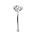 Martha 18k White Gold Elongated Cushion Trilogy