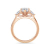 Martha 18k Rose Gold Marquise Trilogy
