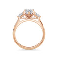 Martha 18k Rose Gold Marquise Trilogy