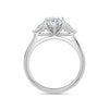 Martha 18k White Gold Marquise Trilogy