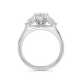 Martha 18k White Gold Marquise Trilogy