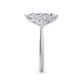 Martha 18k White Gold Marquise Trilogy